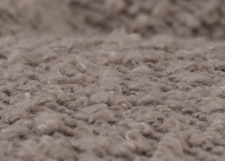Detailaufnahme eines Shaggy-Teppichs