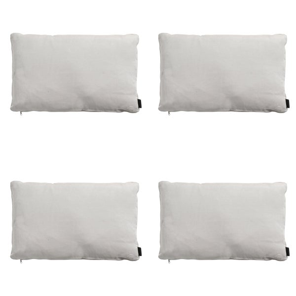 Dekokissen Panamaleinen - Ca. 40x60 cm - 4er-Set