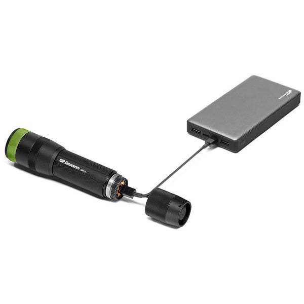 Taschenlampe CR42 1000lumen inklusive 18650 3,7V Li-Ion Akku
