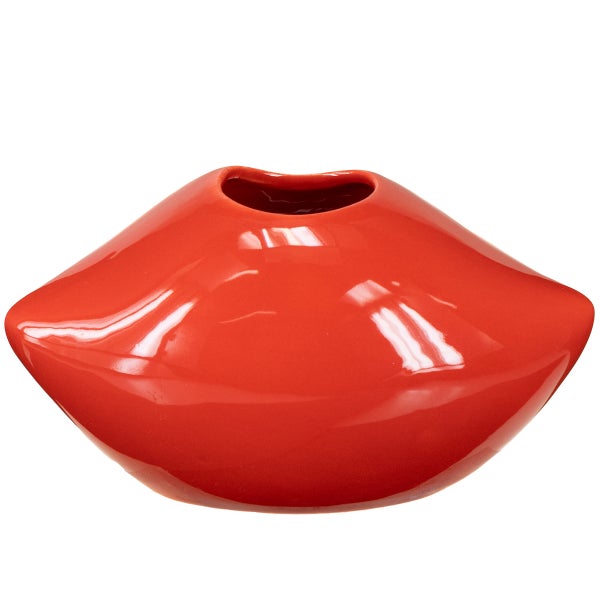 Dekorative Lippen Vase