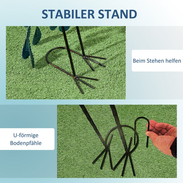 Zwei mit Gewichten belastete Schwerlastregale aus Metall mit Holzböden.