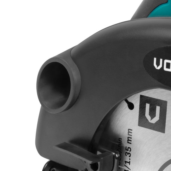 VONROC Kreissäge 1200W - 185mm - Inkl. Parallelführung und 24-Zahn Sägeblatt für Holz