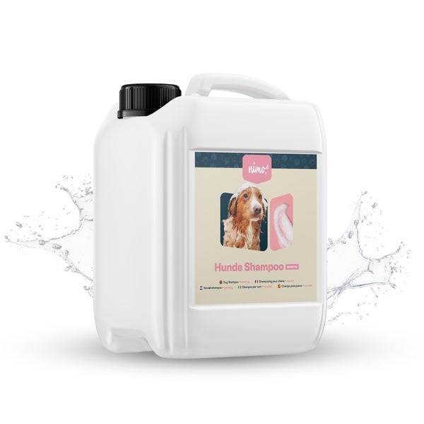 nimo® Hunde Shampoo sensitiv • ohne Duftstoffe und pH-Neutral für alle Rassen