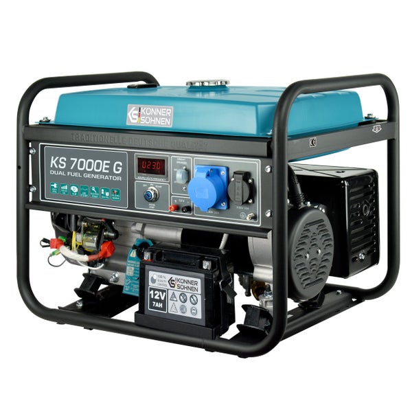 LPG/Benzin-Generator KS 7000E G