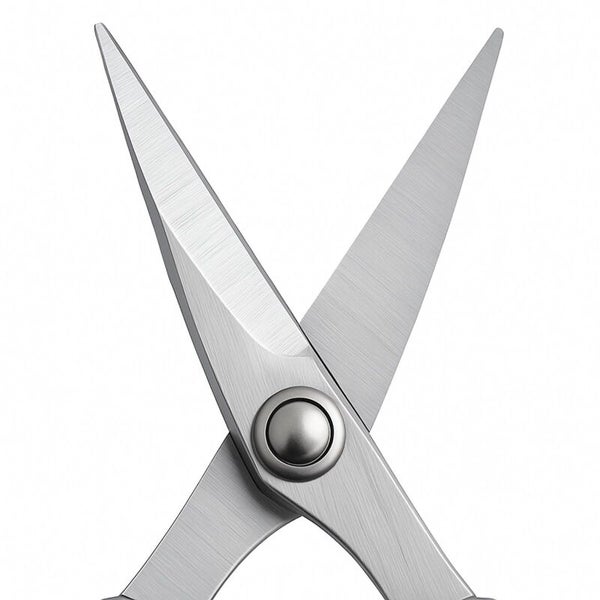 Geöffnete Schere aus Metall