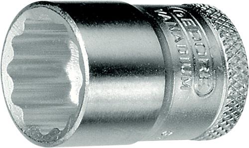 Gedore Steckschlüsseleinsatz D 30 3/8″ 12-kant SW 16 mm - 6231130