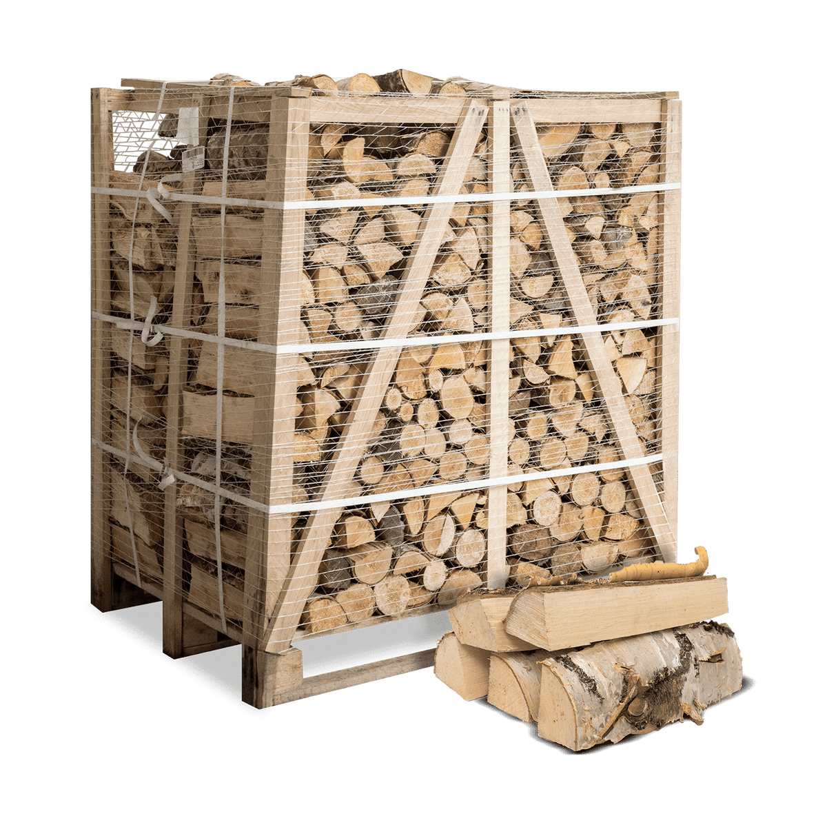 Heizfuxx Brennholz Birke 1 RM 500kg