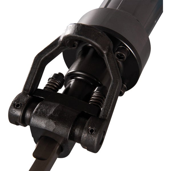 Detailansicht einer Abbruchhammer-Baugruppe