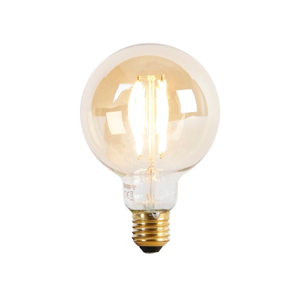 Dekorative Globe-Glühbirne mit E27-Fassung