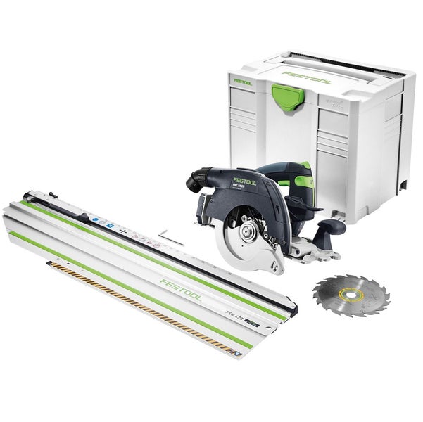 Festool HKC 55 Li EB-Basic-FSK 420 Akku Handkreissäge 18V ( 201358 ) 160 mm Brushless + Kappschiene FSK 420 Solo im Systainer - ohne Akku, ohne Ladegerät
