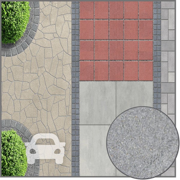 Terralith 2K Pflasterfugenmörtel PKW 26 kg -granit grau-
