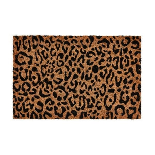 Fußmatte mit Leopardenmuster