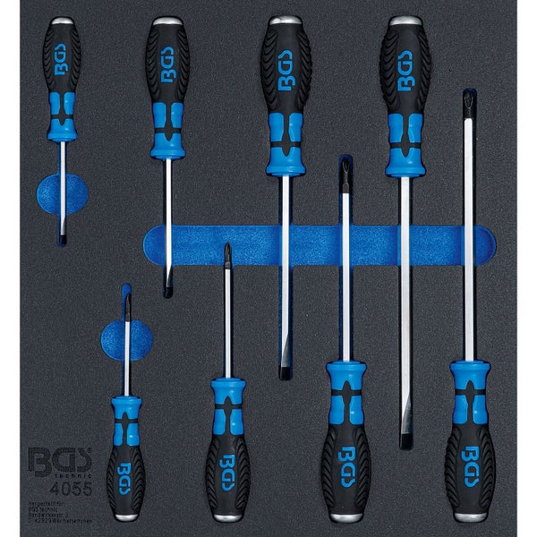 BGS Technic Schraubendreher Set in Werkzeugaufbewahrung