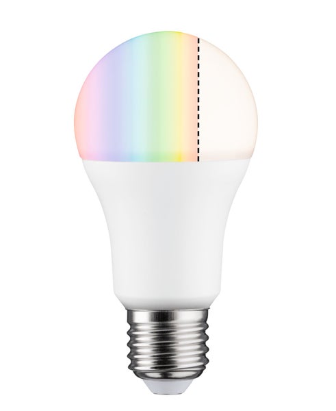 Standard 230V Smart Home Zigbee 3.0 LED Birne E27 806lm 9,3W RGBW+ dimmbar Matt