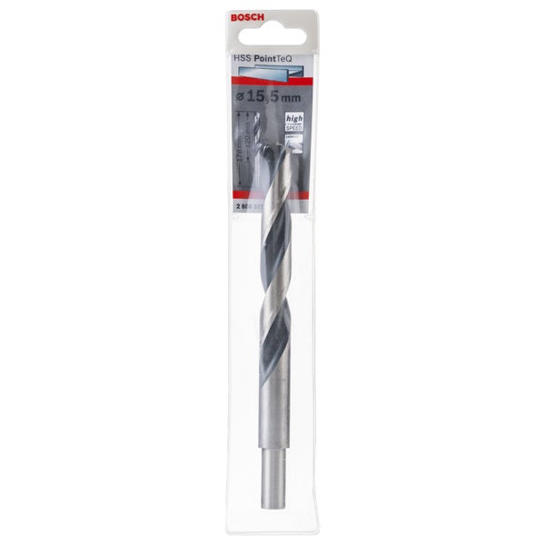 Bosch 1x HSS PointTeQ DIN 338 red. Schaft 15,5 x 120 x 178 mm - 2608577309