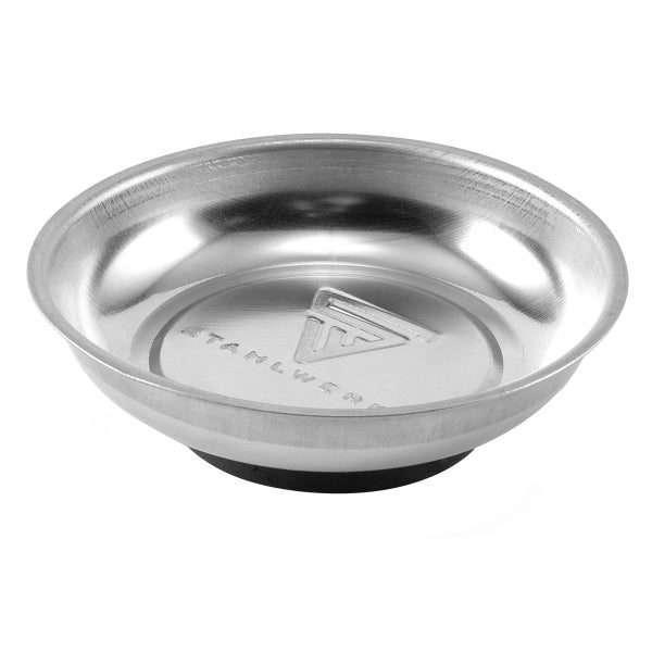 Magnetische Schale aus Metall mit Stahlwerk Logo