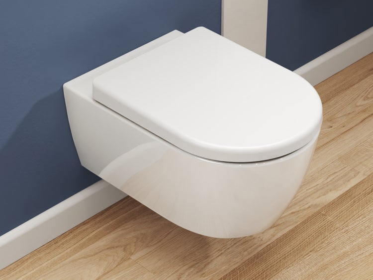 SSWW Design Hänge-WC Alpha CT-2039 – Spülrandlos – Markenkeramik – Softclose-Sitz