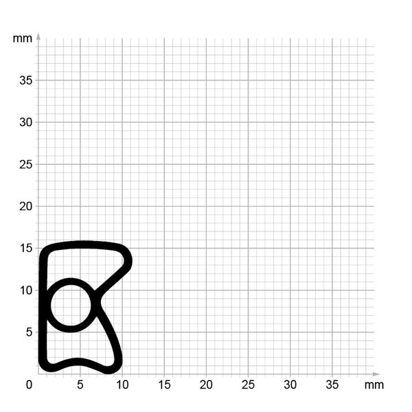 DIWARO. | Stahlzargendichtung SZ015 | weiß | 5 Meter