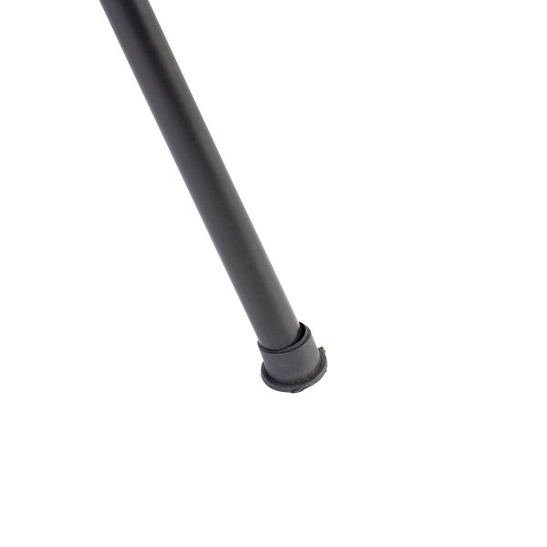 Detailaufnahme von einem Stativbein mit Gummifuß