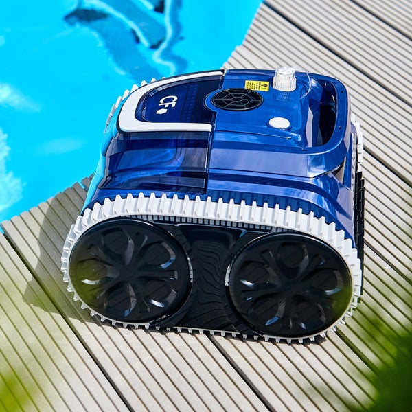Kabelloser Poolroboter CF 400 CL, mit Akku und Fernsteuerung bis zu<br />120m²