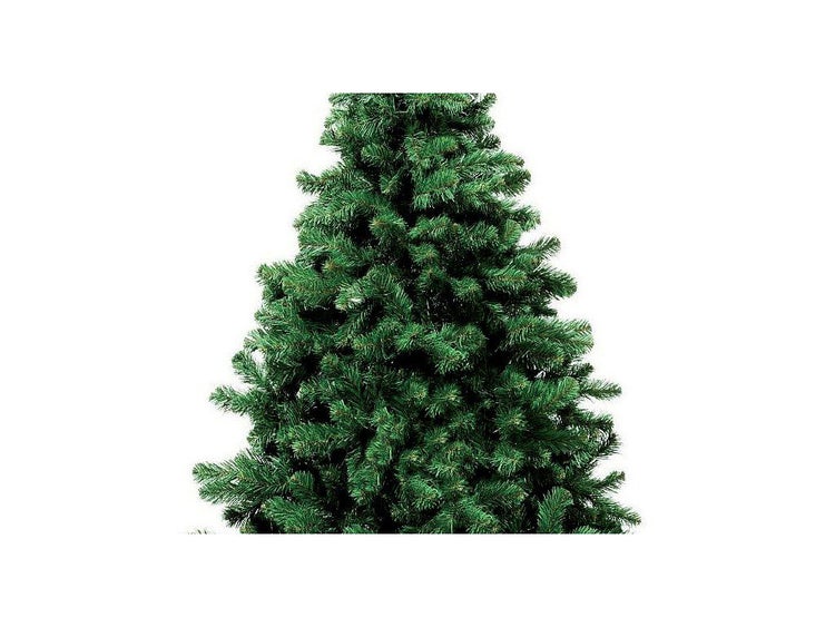 Künstlicher Weihnachtsbaum mit dichten Zweigen für eine natürliche Optik.