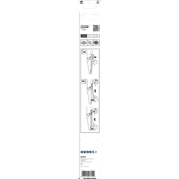 Verpackung einer Bosch Expert Stichsägeblatt mit Hartmetalltechnologie