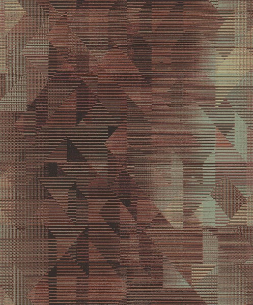 Technische Zeichnung eines Mosaiks mit Diamantmuster und Maßangaben.