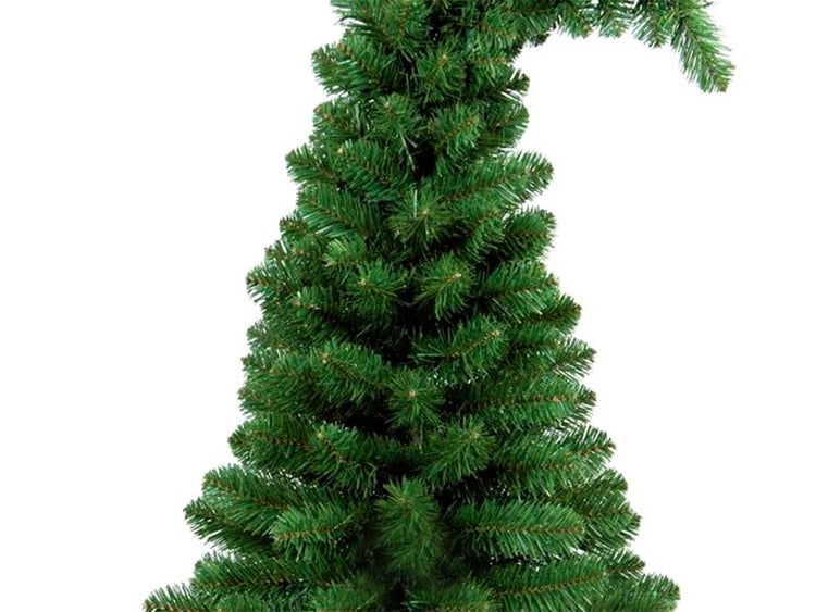 Weihnachtsbaum künstliche grüne Tanne TROLL 90 cm im Topf