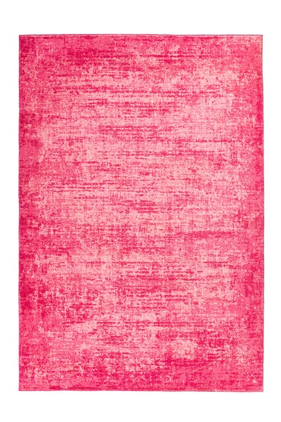 Kurzflor Teppich Quinlan Pink Modern, Vintage-Design 80 x 150 cm