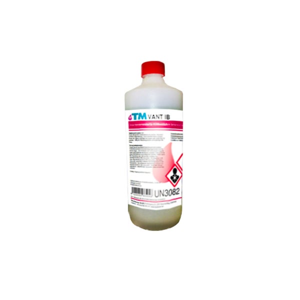 Flasche TM VANTIB mit Gefahrensymbol