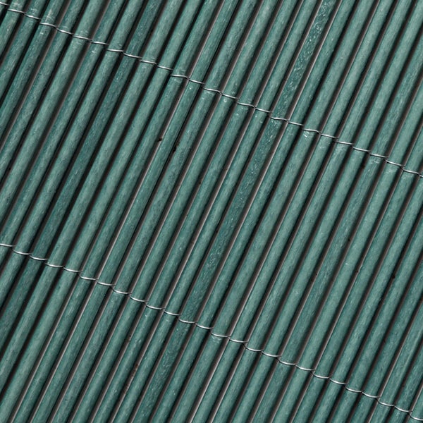 Sichtschutzmatte aus Kunststoff mit Bindedraht