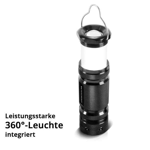 Integrierte 360-Grad-Leuchte