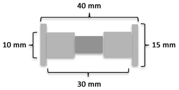 Ersatzteile Teakmöbel Ersatzschraube Messing/Edelstahl Hülsenschraube 40-mm