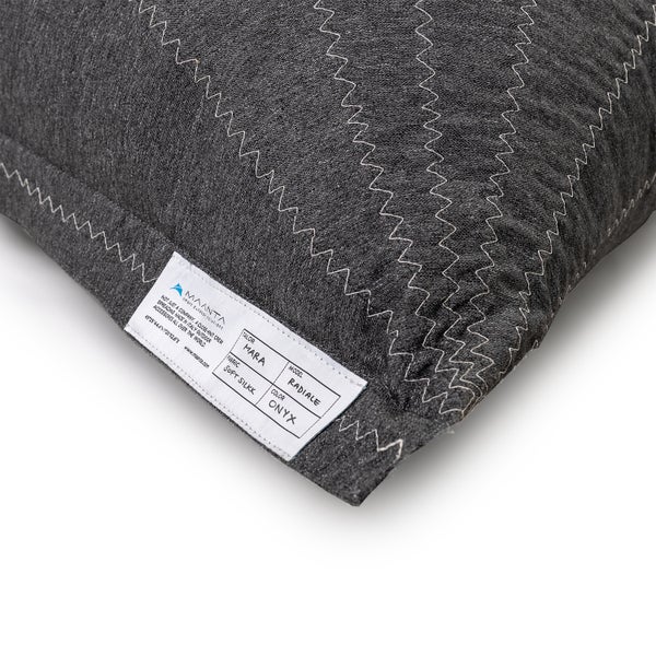 Sitzsack Extra Large Komfort Onyx 100X100X100Cm - Maanta® Randa Xl