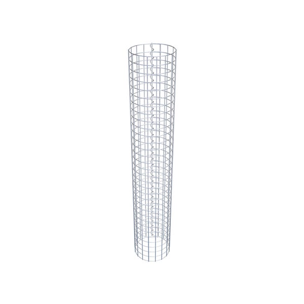 Gabionensäule Durchmesser 27 cm MW 5 x 5 cm rund - Höhe: 160 cm