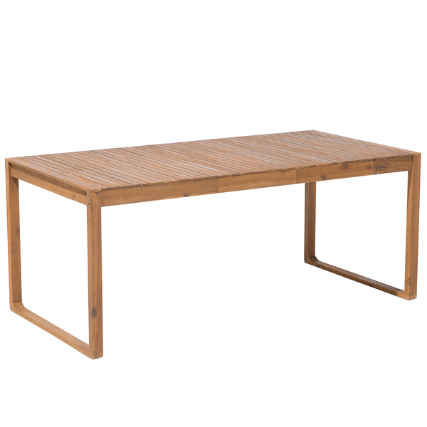 Gartentisch SASSARI 180 cm 90 cm Akazienholz Braun