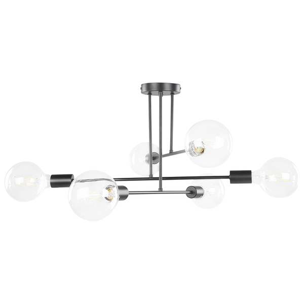 Deckenlampe KIDANE Metall Schwarz