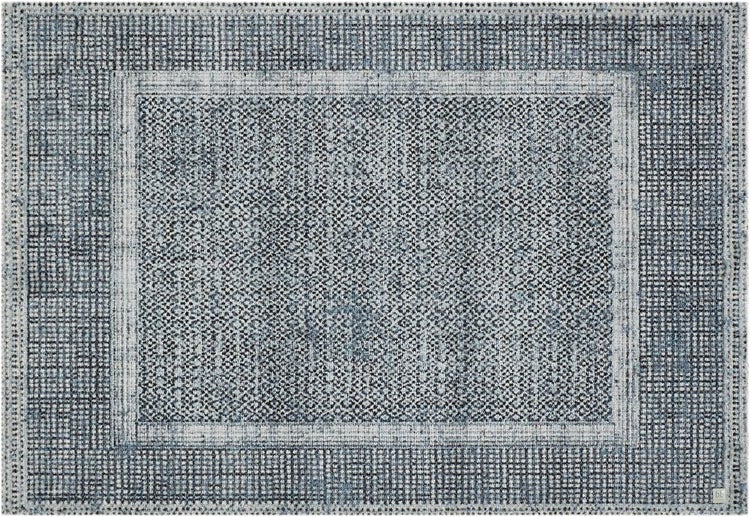 Fußmatte Barbara Becker Square 67 x 110 cm in Blau