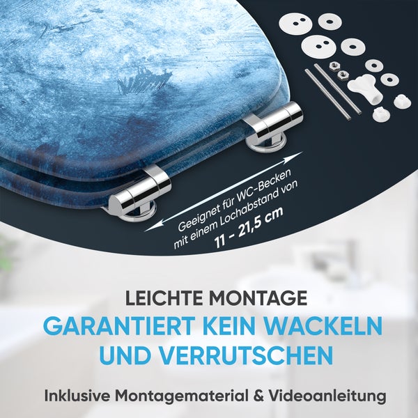 WC-Sitz mit Absenkautomatik Solium
