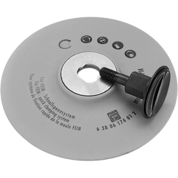 Fein Schleifteller mit Schnellspannsystem