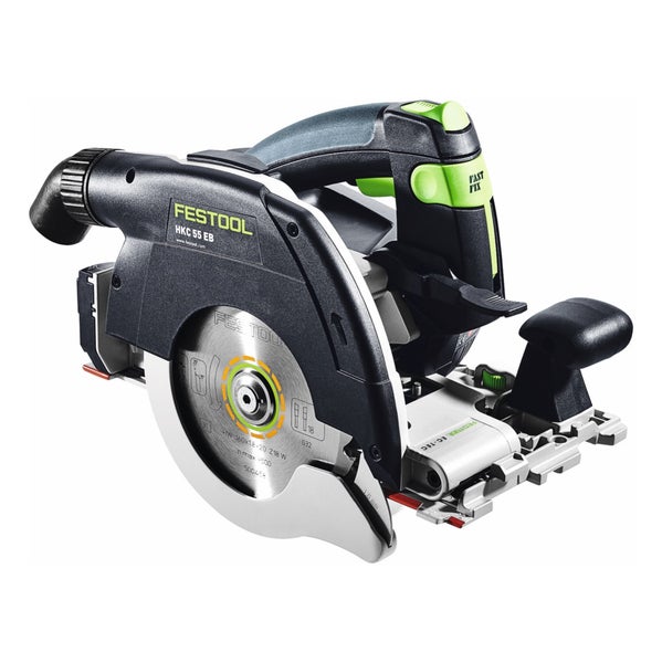 Festool HKC 55 EB Akku-Handkreissäge Set mit Akkus, Ladegerät, Sägeblatt und Systainer