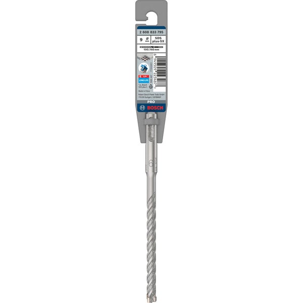 Bosch PRO SDS plus-5X Hammerbohrer 9 x 100 x 160 mm - 2608833795