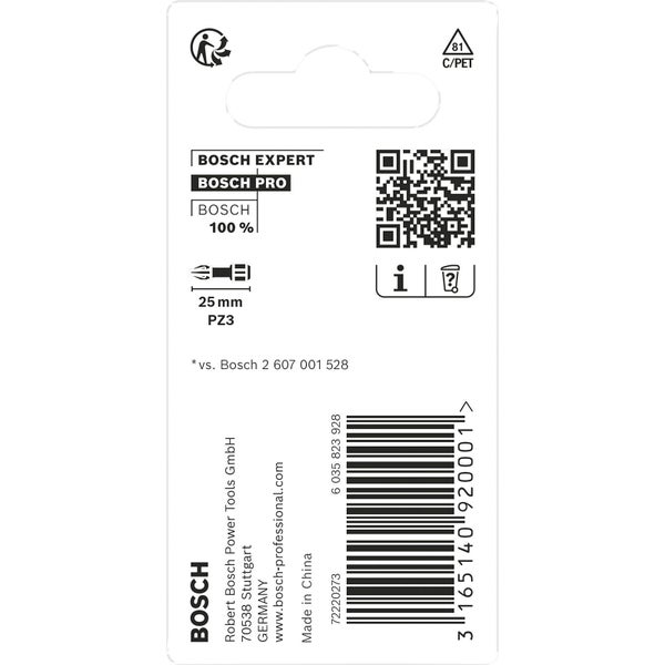 Bosch Expert Bosch Pro Bit PZ3, 25 mm