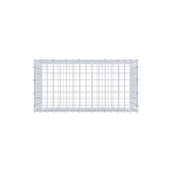 Gabione 80 cm x 40 cm x 40 cm (L x H x T), Maschenweite 5 cm x 5 cm, C-Ring