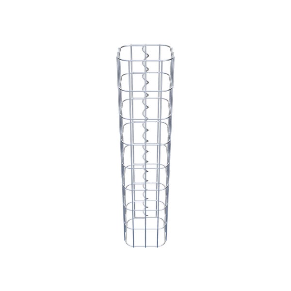 Gabionensäule 17 x 17 cm, MW 5 x 10 cm eckig - Höhe: 0,80 m