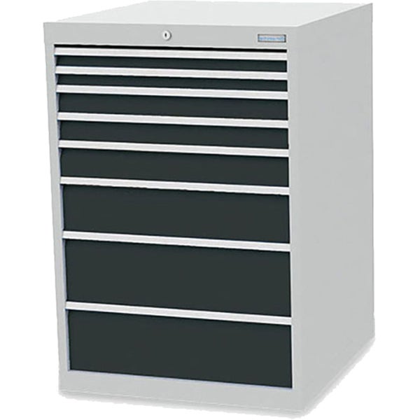 Werkstattschrank mit mehreren Schubladen