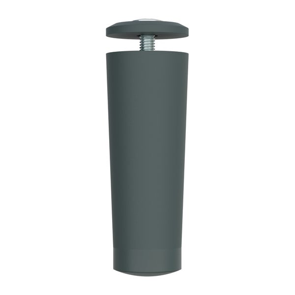 DIWARO. Rollladen- Anschlagstopper | Länge 60 mm | mit Verschlusskappe | anthrazit