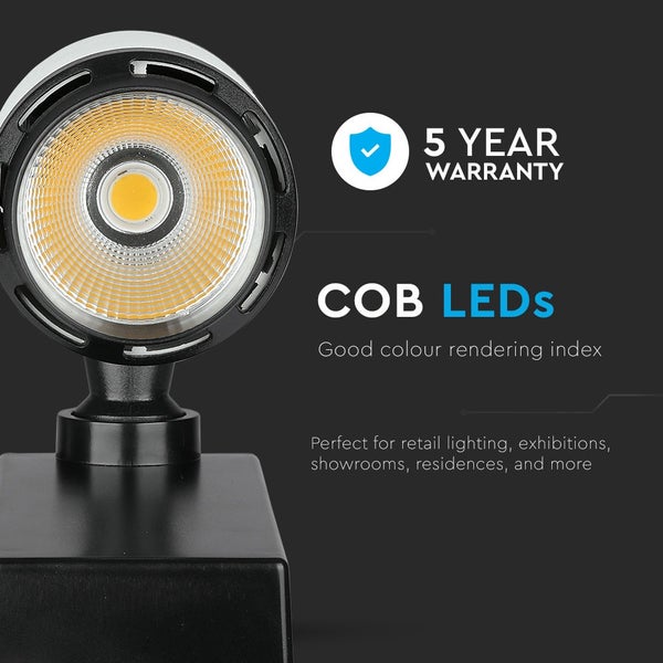 LED-Strahler mit fünf Jahren Garantie und COB-LEDs für gute Farbwiedergabe