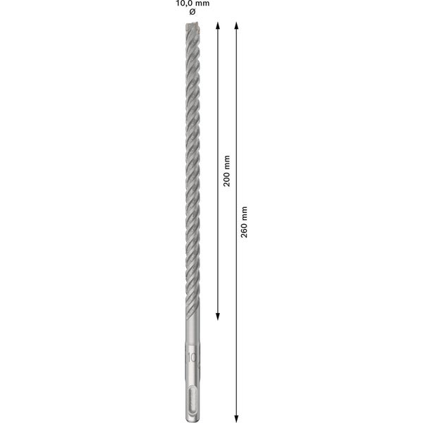 Bosch PRO SDS plus-5X Hammerbohrer 10 x 200 x 260 mm - 2608833904