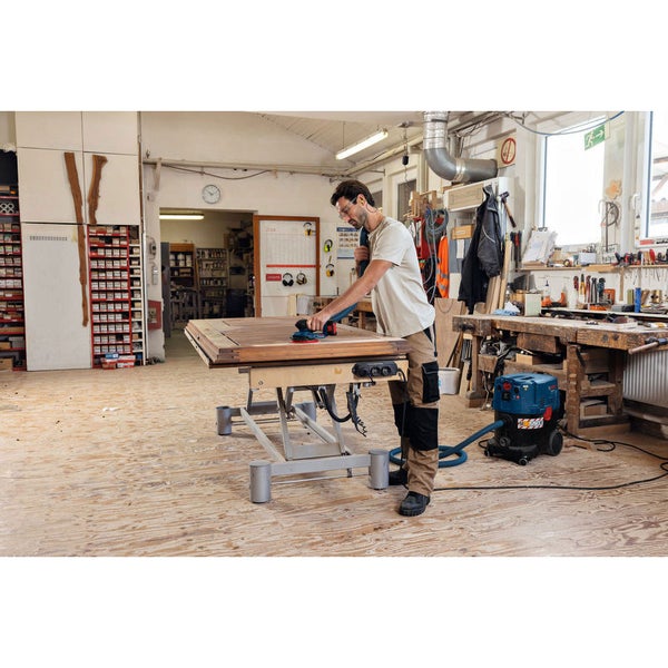 WS24 Arbeitstisch höhenverstellbar Schubladen: 2 x 200 B x T x H 1.500 x 600 x 760-1060 mm - WS24-100408